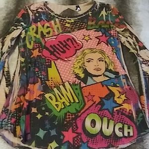 DC Comics Sweater Bell Sleeves